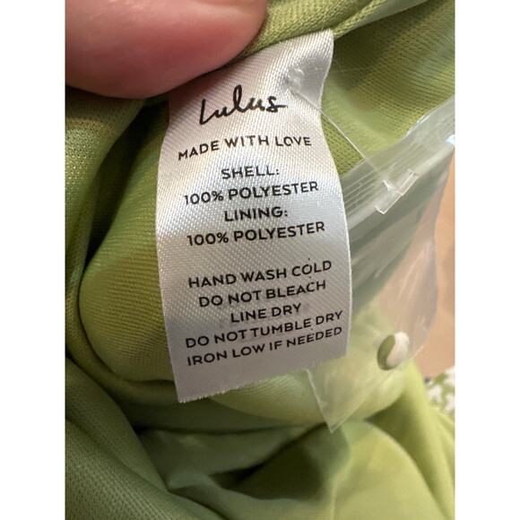 ⭐️ Women’s LuLu’s Green Floral Prairie Sundress. Size Large NWT! - Picture 6 of 6